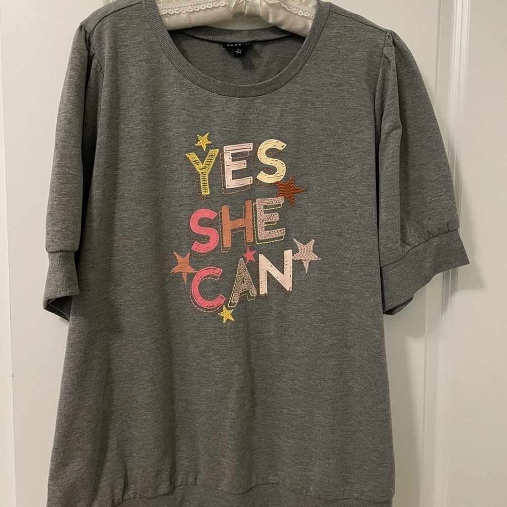 Torrid Heather Gray Knit Top